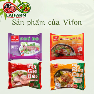 [Laifarm] Bún Bò Huế Vifon thùng 30 gói - 65g/gói