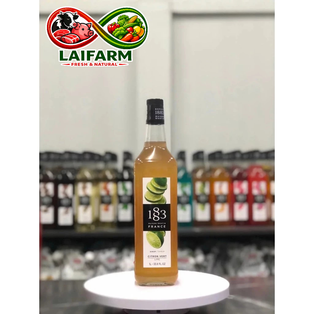 [Laifarm] SYRUP 1883 CHANH XANH 1L - LIME 1883 SYRUP
