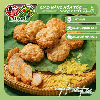 [Laifarm] [HỎA TỐC HN] Chả cốm chay 500g | Thực phẩm chay cao cấp, chay đông lạnh | Tiệm Chay 2501