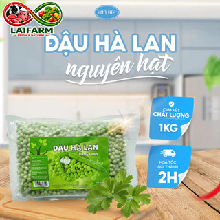 [LaiFarm] [Hỏa Tốc HN] Đậu Hà Lan Tách Hạt  Đông Lạnh  Gói 1Kg-  Tươi Ngon Lành Mạnh Giàu Dinh Dưỡng Túi 1Kg-Ngẫu Nhiên