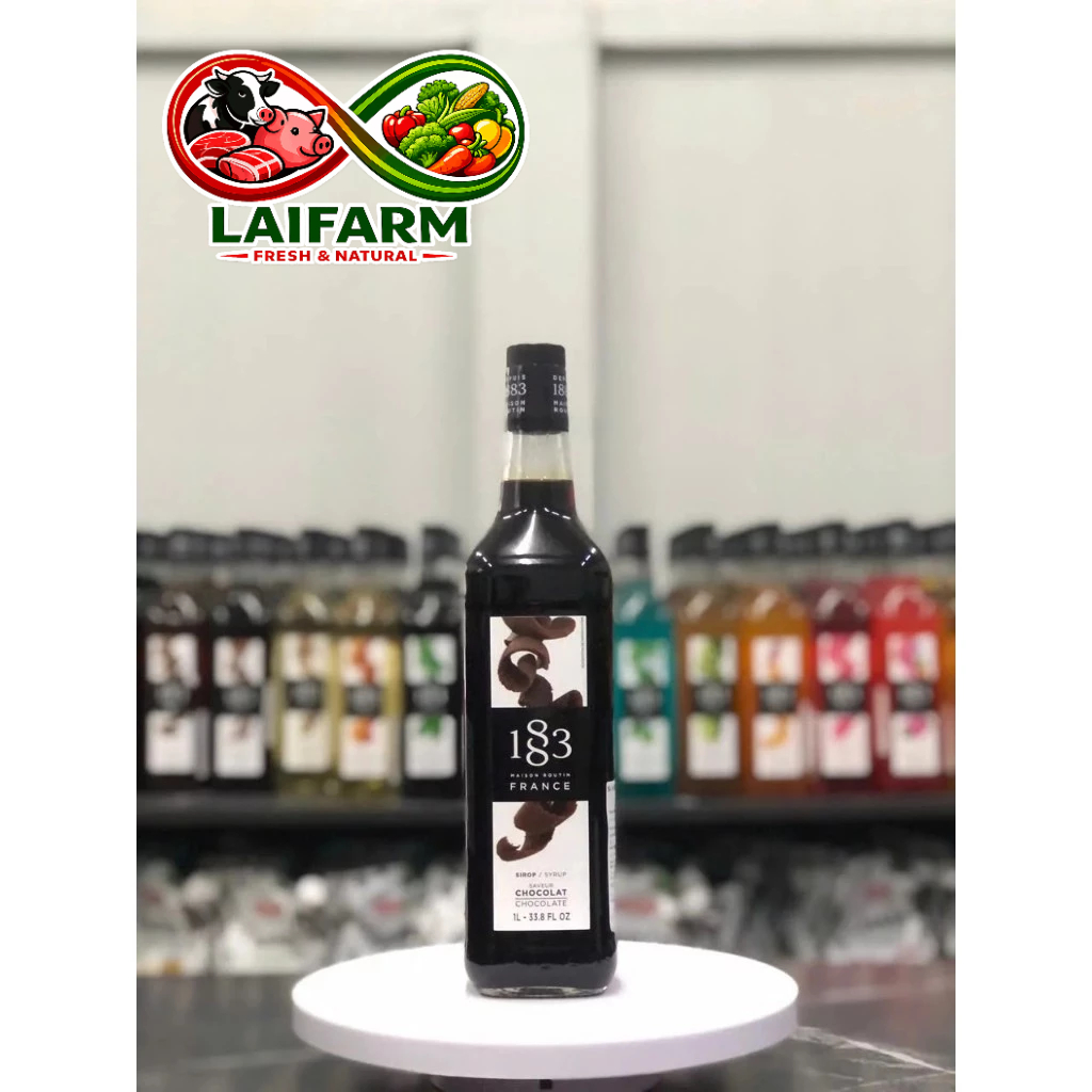 [Laifarm] SYRUP 1883 SOCOLA 1L - CHOCOLATE 1883 SYRUP