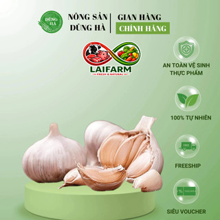 [Laifarm] [Hỏa tốc HN&HCM] TỎI TA - Tỏi chất lượng, tép bé, thơm cay - Ship hoả tốc