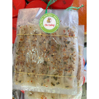 Dẻo Tôm/Dẻo Ớt Cuộn Hành Phi/Bò Đỏ/Ruốc (xâu 10 bịch)