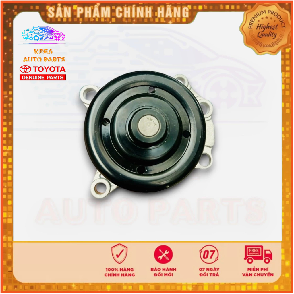 Bơm nước Toyota Yaris | Toyota Aygo đời 2005 - 2014 động cơ 1KRFE