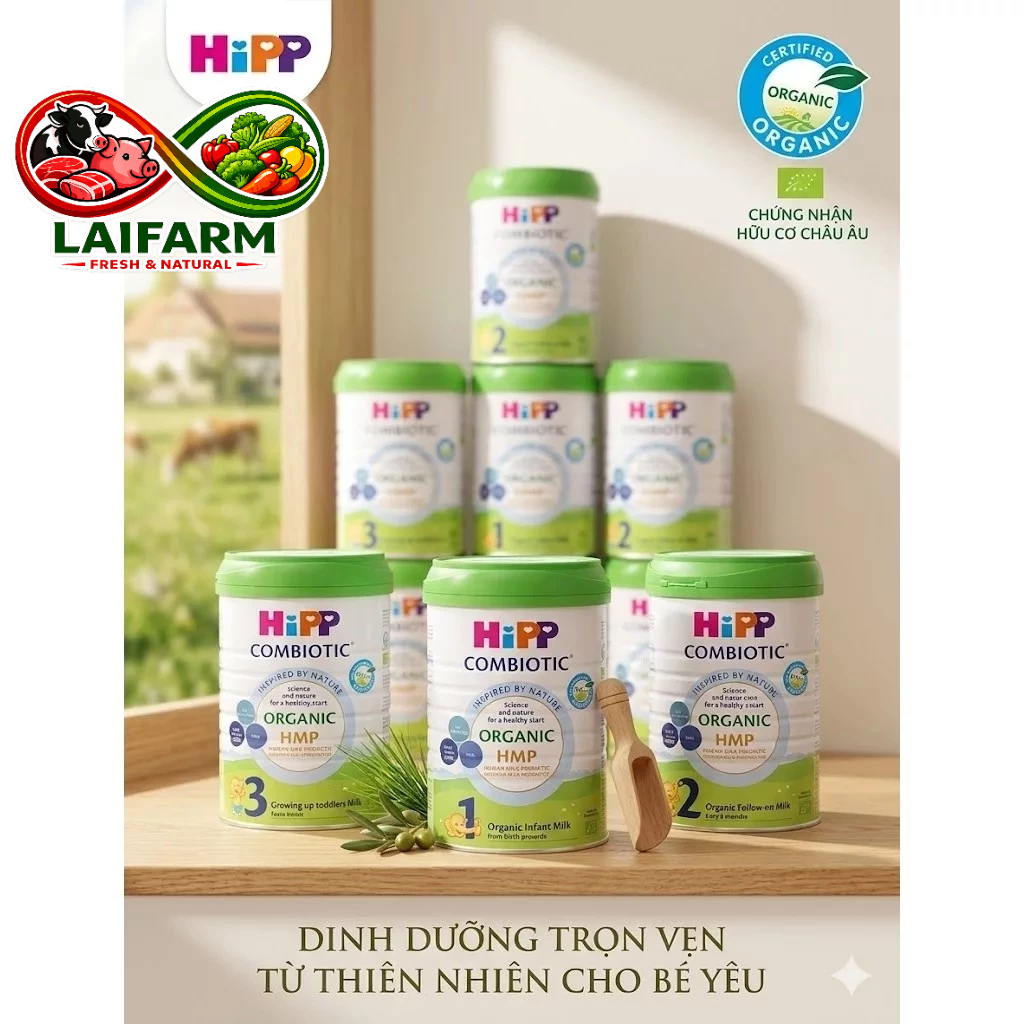 [Laifarm] SỮA BỘT HIPP 2 ORGANIC COMBIOTIC ĐỨC