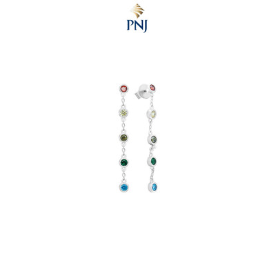 Bông tai Bạc đính đá STYLE By PNJ ZTZTW060008