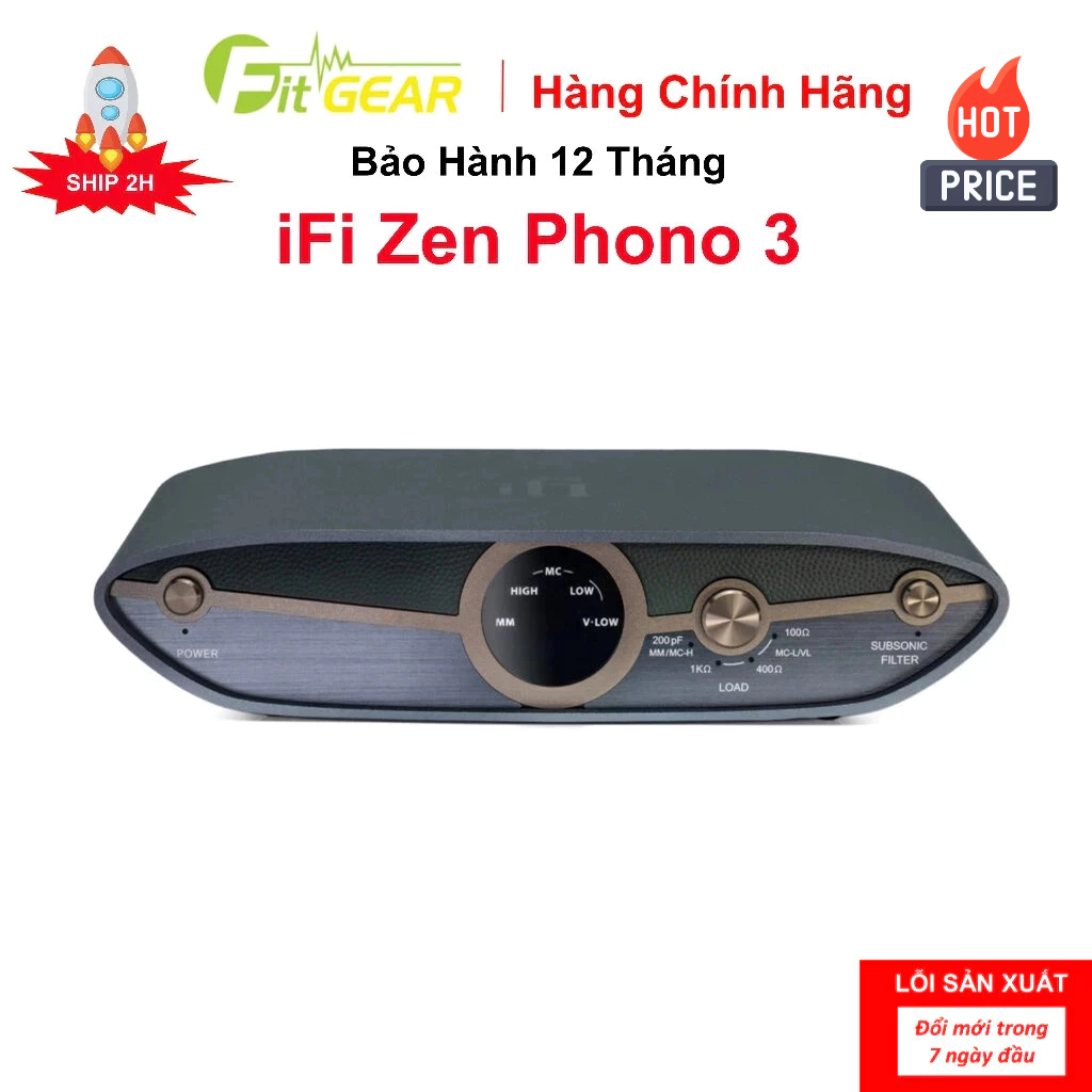 Bộ Khuếc Đại iFi Zen Phono 3 - Bảo Hành 12 Tháng Chính Hãng - FG2