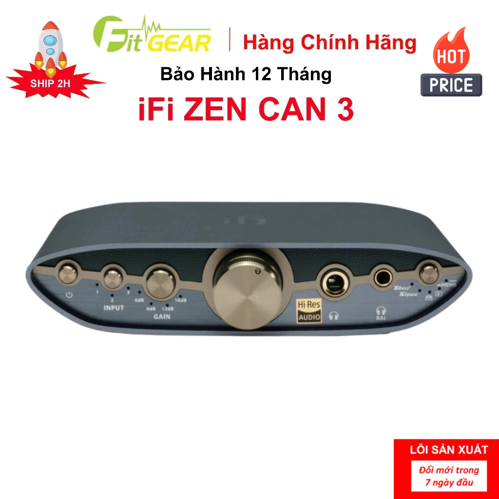 Bộ Khuếch Đại iFi Zen Can 3 - Bảo Hành 12 Tháng Chính Hãng - FG2