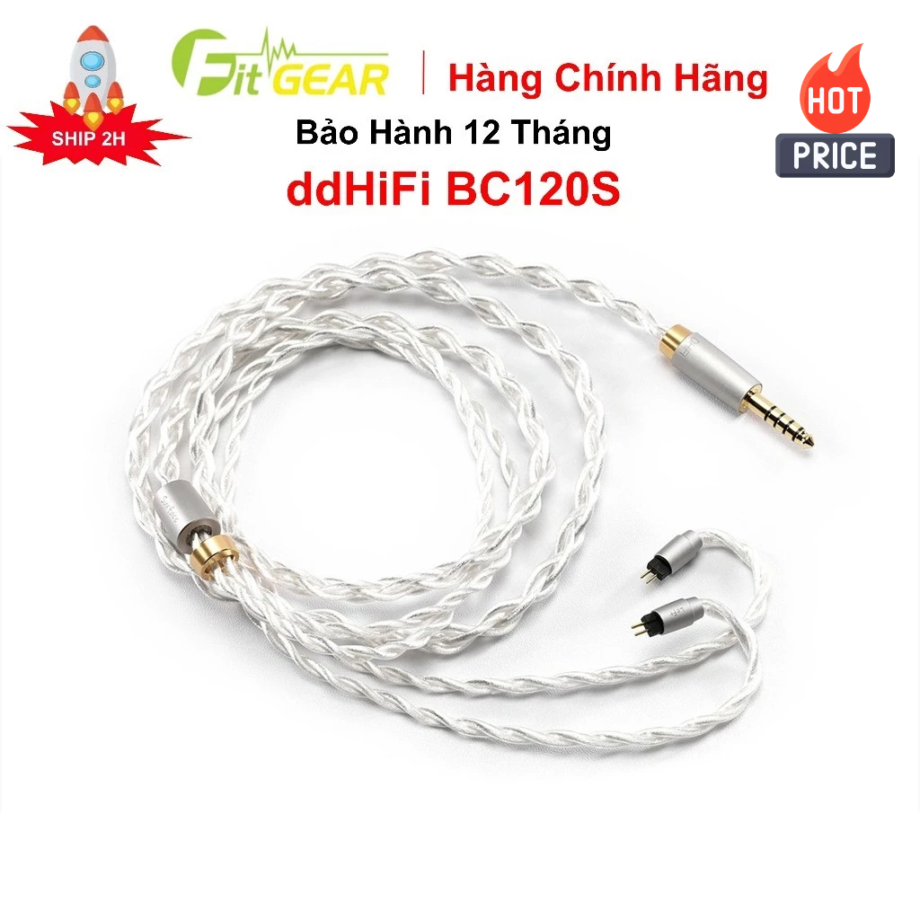 Dây Tai Nghe ddHiFi BC120S - Dây Thay Thế Cho Tai Nghe ddHiFi Surface Chính Hãng - FG2