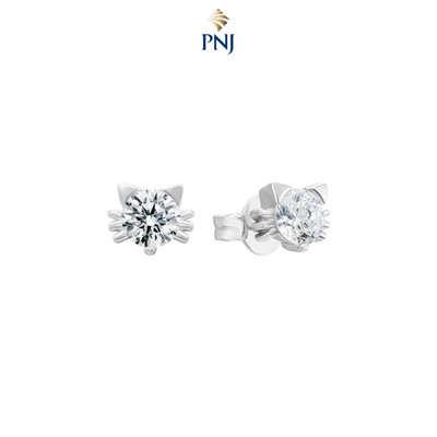 Bông tai Bạc đính đá CZ PNJSilver XM00K000181