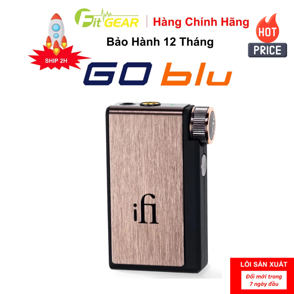 Bộ Chuyển Đổi Âm Thanh DAC iFi Go Blu Chính Hãng - FG2
