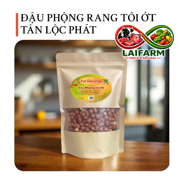 [Laifarm] ĐẬU PHỘNG RANG TỎI ỚT TÂN LỘC PHÁT FM2-2709-122 TÚI ZIP 250G-Túi zip 250g