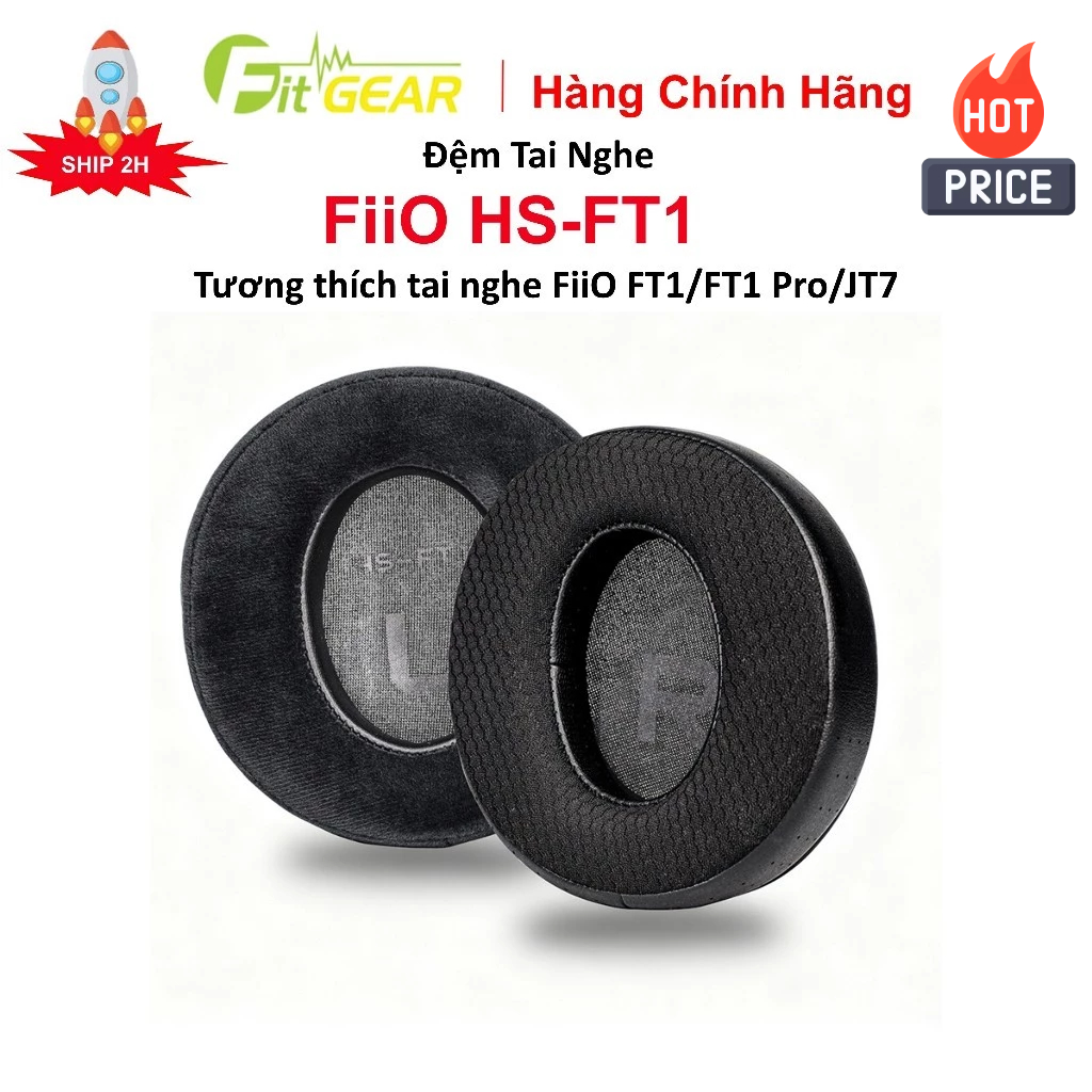 Đệm Tai Nghe FiiO HS-FT1 Cho Tai Nghe FiiO FT1/FT1 Pro/JT7 Chính Hãng - FG2