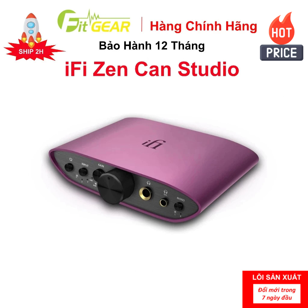 Bộ Khuếch Đại Desktop Amplifier iFi Zen CAN Studio - Bảo Hành 12 Tháng Chính Hãng - FG2