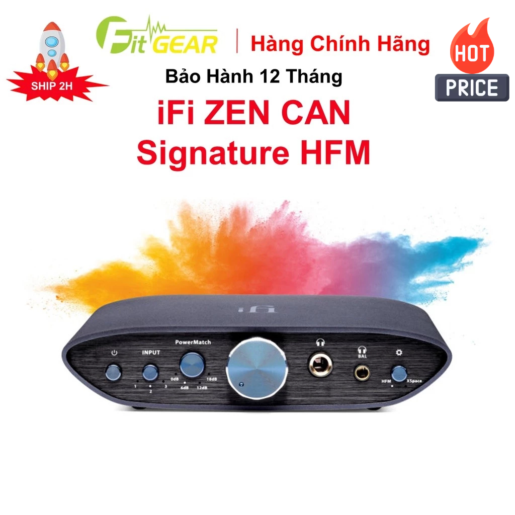 Thiết bị âm thanh Amplifier Headphone iFi ZEN CAN Signature HFM Chính Hãng - FG2