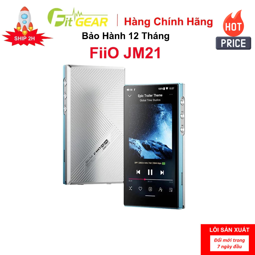 Máy Nghe Nhạc FiiO JM21 - Bảo Hành 12 Tháng Chính Hãng - FG2