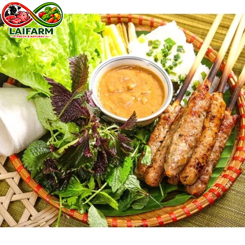[Laifarm - Hỏa tốc HN] NEM LỤI XIÊN QUE NEM LỤI TRUYỀN THỐNG HỘP 24 QUENgẫu nhiên