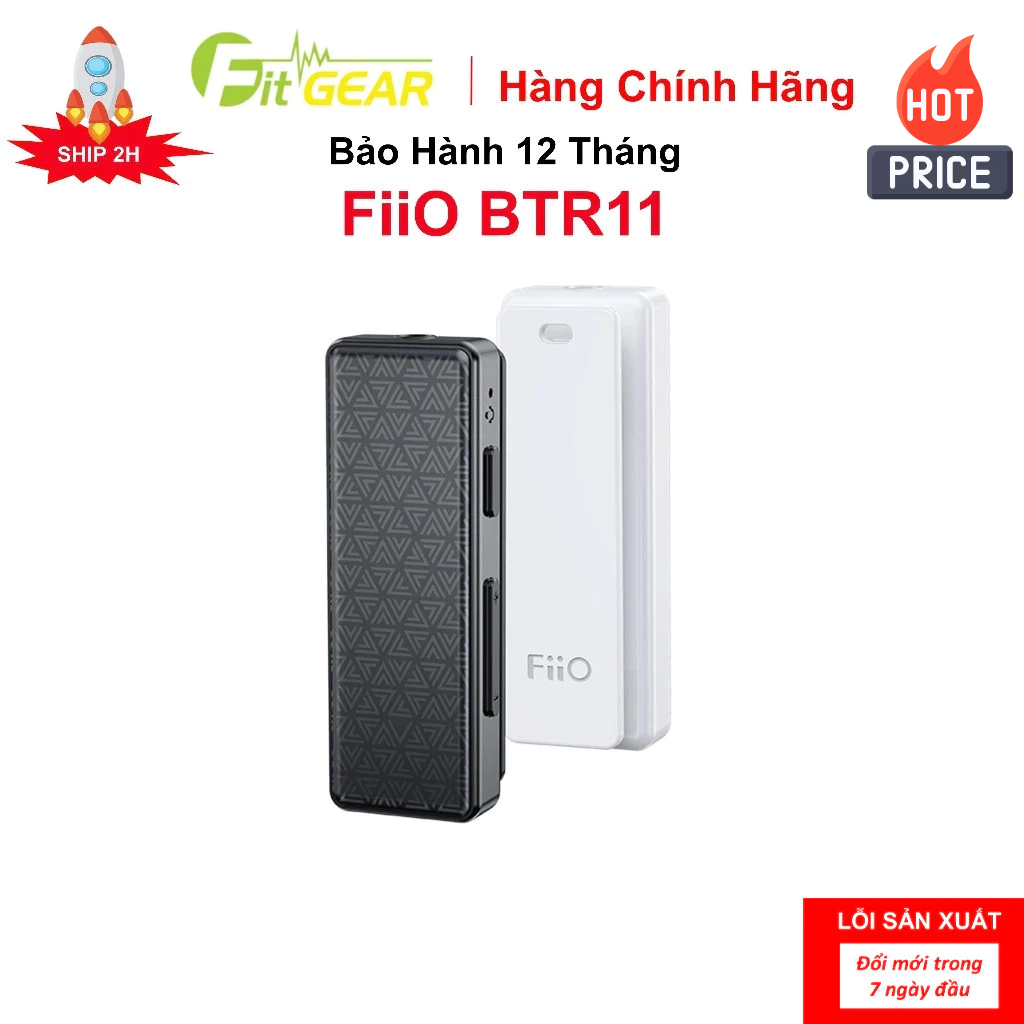 Thiết Bị Bluetooth Headphone Amplifier FiiO BTR11 - Bảo Hành 12 Tháng Chính Hãng - FG2