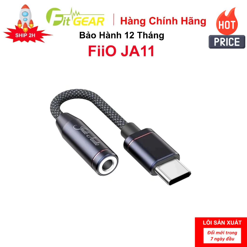 Bộ Giải Mã Di Động FiiO JA11 - Bảo Hành 12 Tháng Chính Hãng - FG2