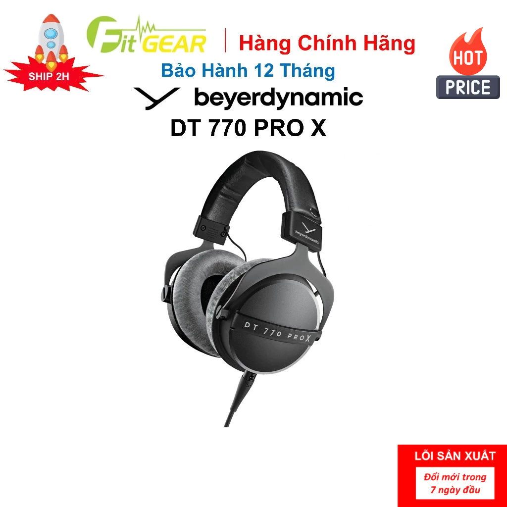 Tai Nghe Chụp Tai Beyerdynamic DT 770 PRO X - Bảo Hành 12 Tháng Chính Hãng - FG2