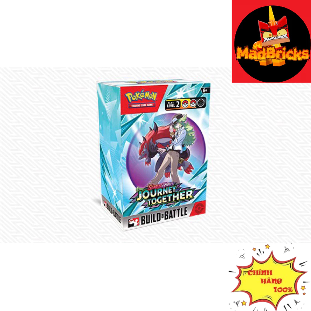 (HÀNG CÓ SẴN ) Pokémon TCG Scarlet & Violet—Journey Together Build & Battle