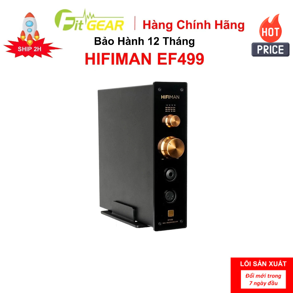 Bộ Giải Mã Desktop DAC/AMP HiFiMan EF499 - Bảo Hành 12 Tháng Chính Hãng - FG2