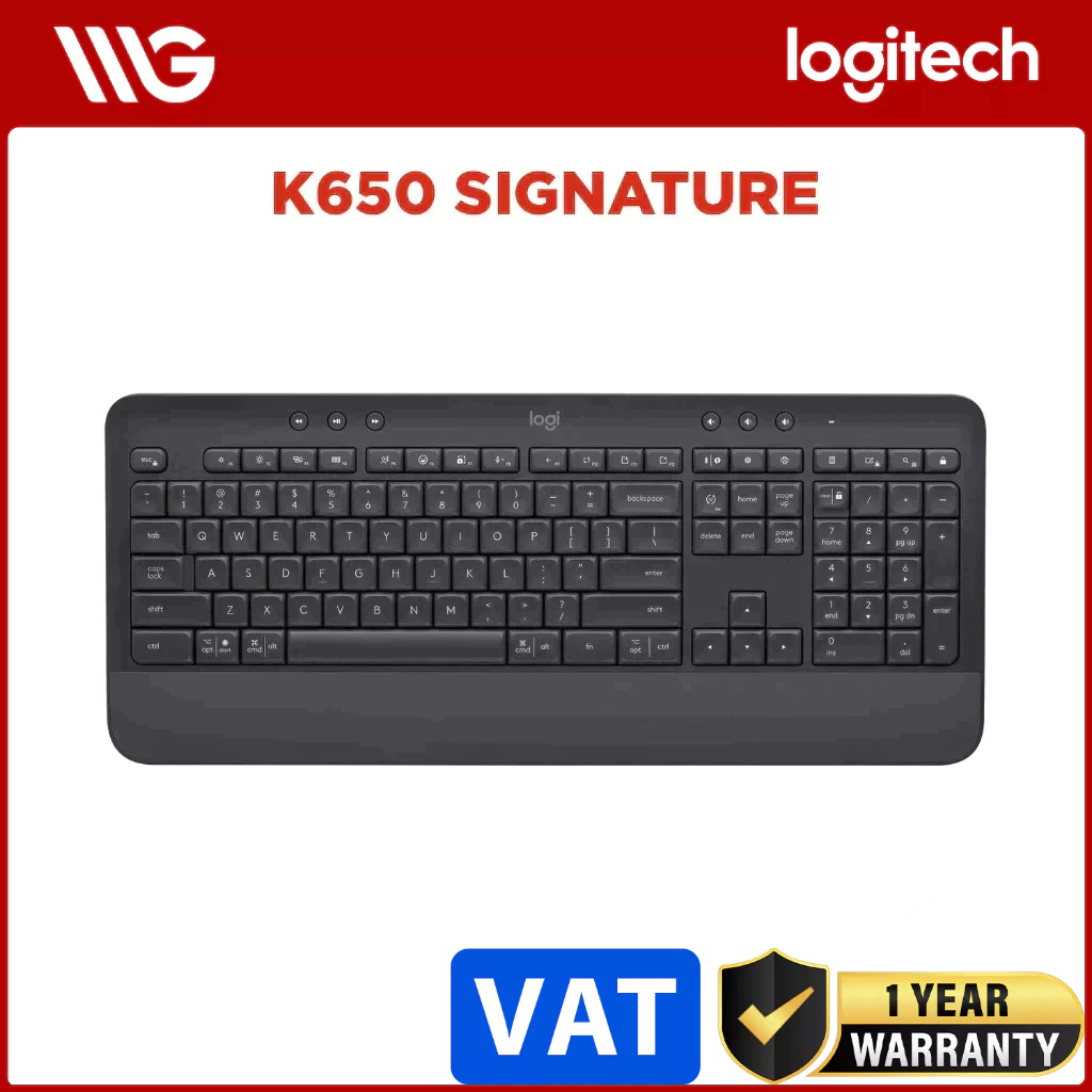 Bàn phím Logitech Signature K650 Wireless Bluetooth