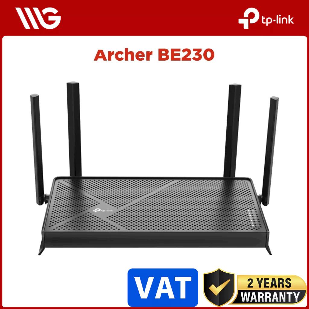 Router WiFi 7 TP-Link Archer BE230 Dual Band EasyMesh
