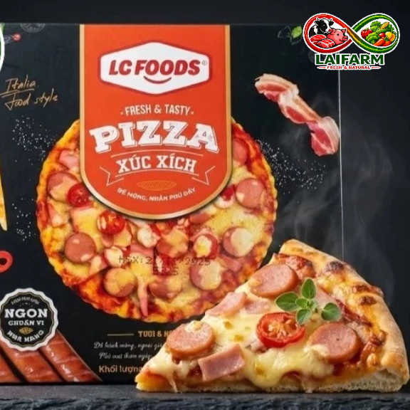 [Laifarm - Hỏa tốc HCM] LC FOOD PIZZA XÚC XÍCH LC 140G