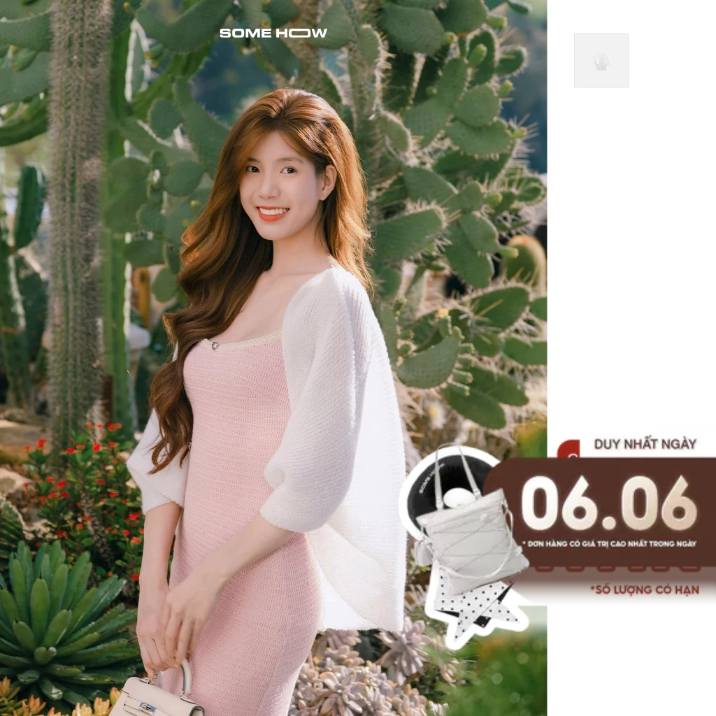 Áo Khoác Cardigan Len Trắng, Chất Vải Len Bông Thoải Mái, WAK010 SOME HOW STORE