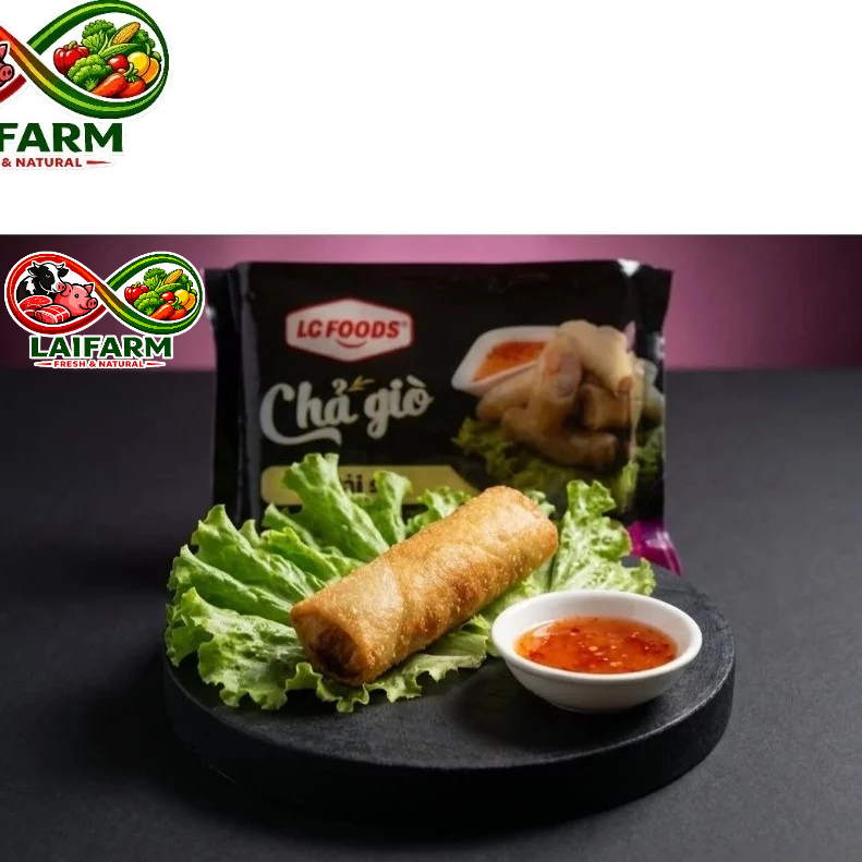 [Laifarm - Hỏa tốc HCM]  400G  LC FOOD CHẢ GIÒ HẢI SẢN LC(M)