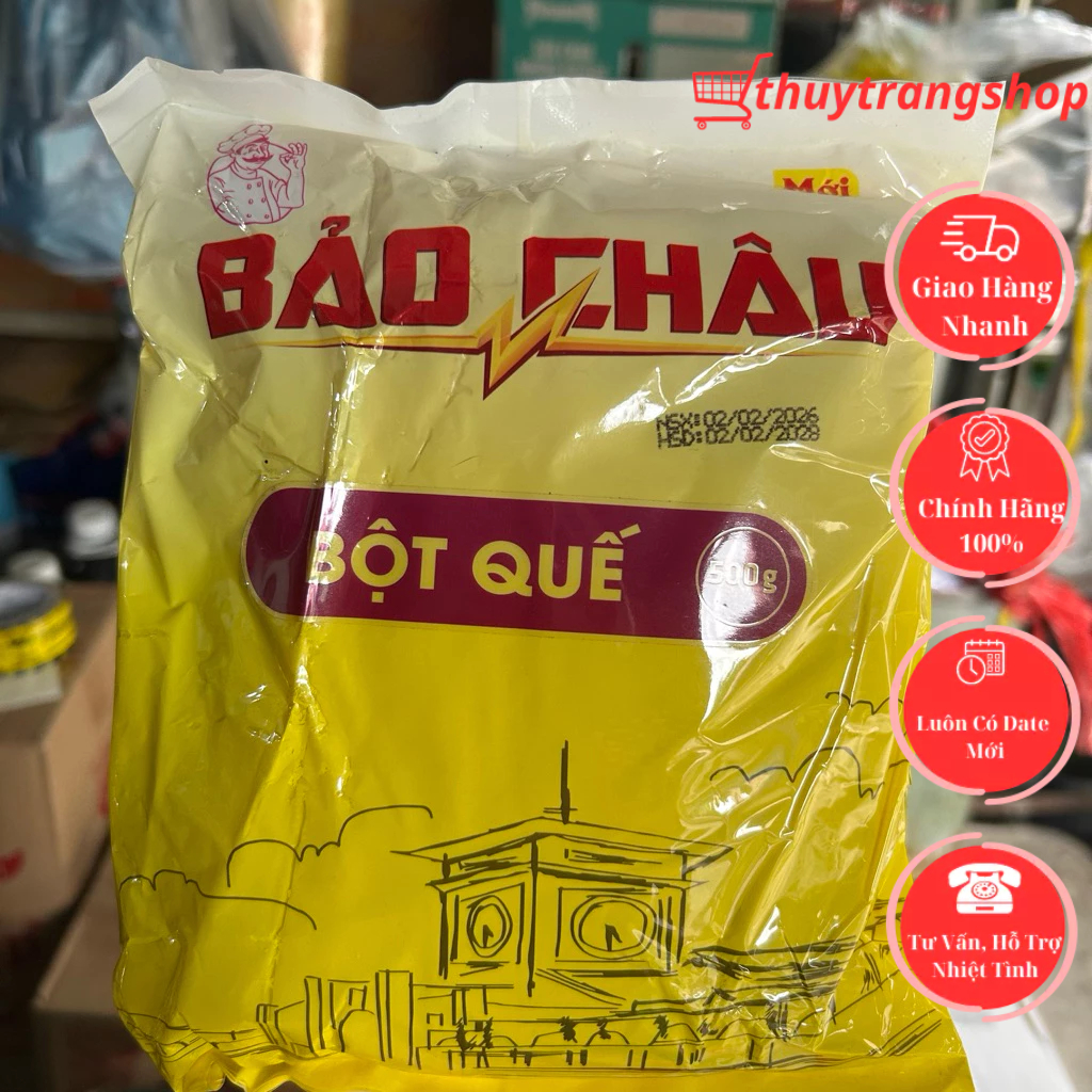 Bột Quế Bảo Châu Gói 500g