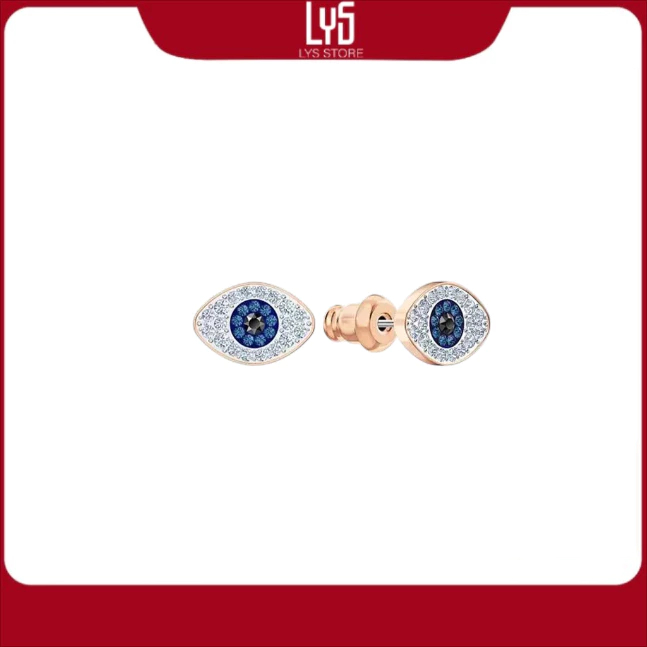 Khuyên tai nữ Lys Symbolic Stud Pierced Earrings Rose Gold 3042 - Fullbox phụ kiện SWA