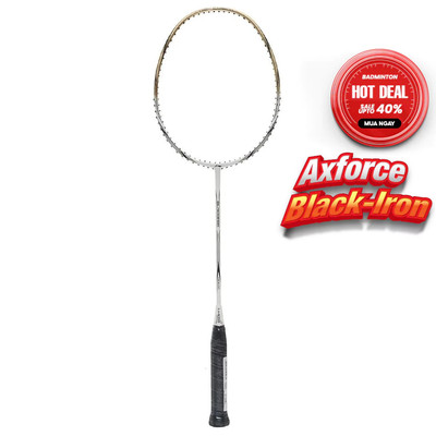 [GIÁ TỐT - TẶNG CƯỚC] Vợt Cầu Lông Li-Ning Black-Iron - Pale Gold AYPT471-4