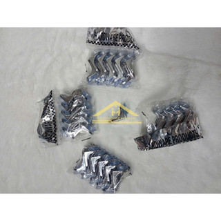 Pát đỡ đợt kính tủ PA6405- Hàng dày loại 1 (túi 10pcs)