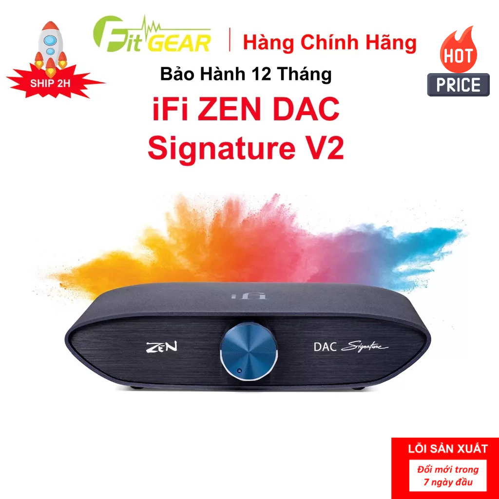 Bộ Chuyển Đổi Âm Thanh DAC/AMP iFi Zen DAC Signature V2