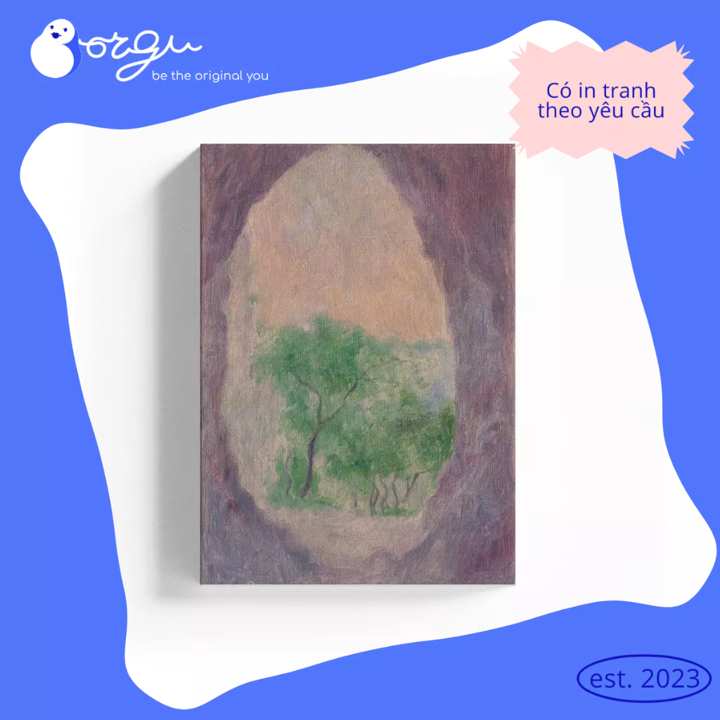 Hidden Beauty - Nghệ Thuật Khám Phá Vẻ Đẹp Tiềm Ẩn BORGU - Tranh in canvas artwork hidden beauty