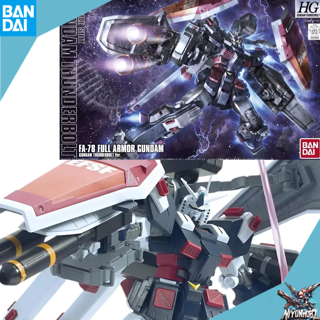 [BANDAI] Mô Hình Lắp Ráp HG GT FA-78 FULL ARMOR GUNDAM 1/144 Gunpla Kit Chính Hãng Nhật Bản