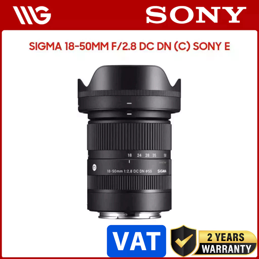 Ống kính Sony Sigma 18-50mm f/2.8 DC DN (C) For Sony E