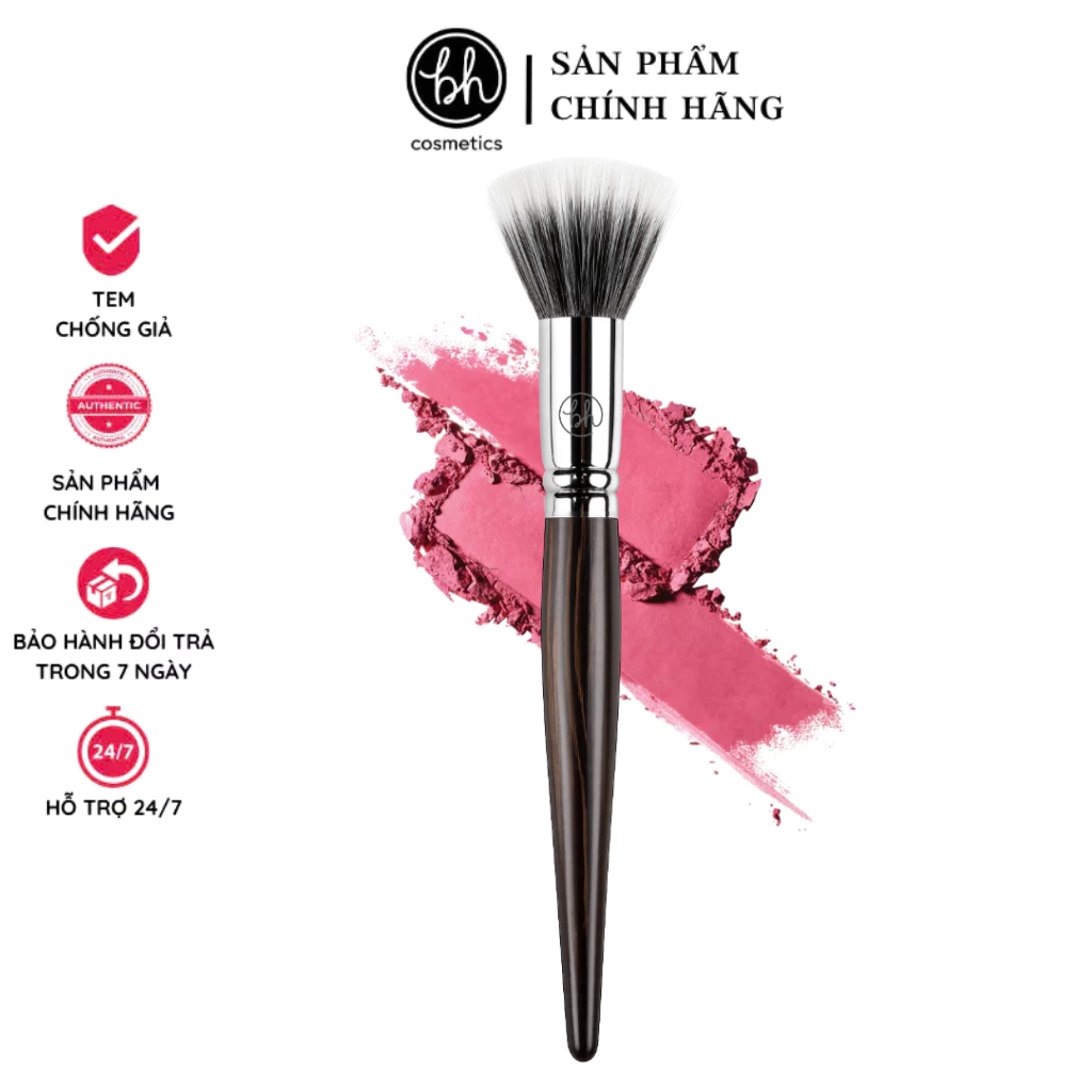 Cọ trang điểm má hồng kem nền Bh Cosmetics Blush Brush BH515