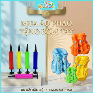 Áo Phao Bơi Cho Bé Từ 2-12 Tuổi Mẫu ABC FB03