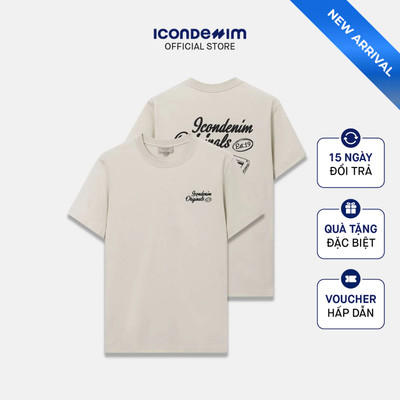 Áo Thun Nam ICONDENIM Old Memories Form Regular ATID0724