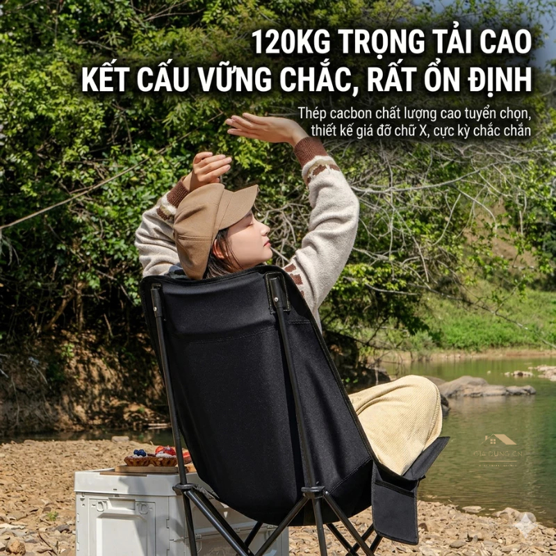 Ghế Camping Ngả Lưng Tmountain Gấp Gọn Thư Giãn Dã Ngoại Du Lịch Cao Cấp Dễ Gấp Mở  | BigBuy360 - bigbuy360.vn