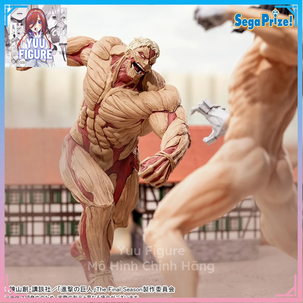 (12/26) Mô Hình Reiner Braun - Yoroi no Kyojin - GigantiX, Shingeki no Kyojin The Final Season - Chí