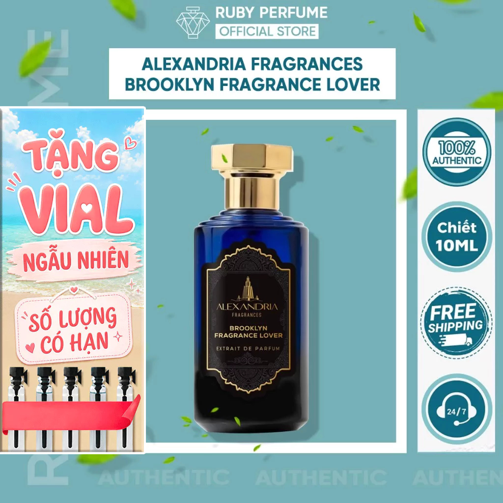 Nước hoa Alexandria Fragrances Brooklyn Fragrance Lover Clone Dupe Kilian Angel's Share - Rubyperfum