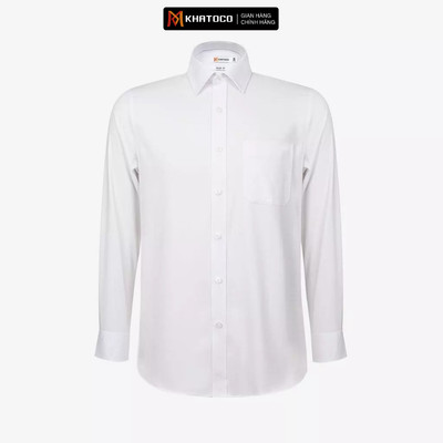 Áo sơ mi nam KHATOCO Tailor Fit dài tay mã A1MD538T1-CNTR 078-2802-D