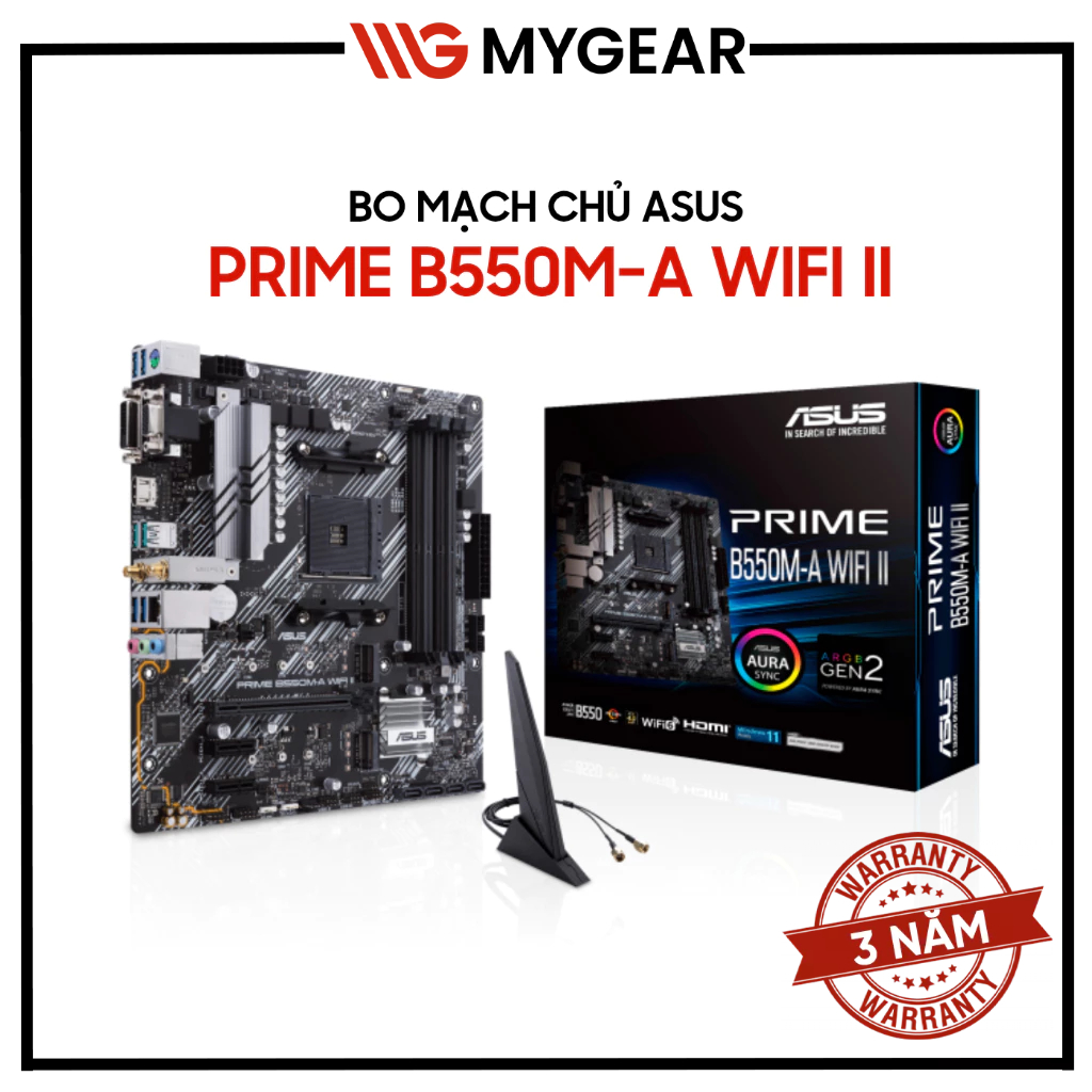 Mainboard Asus PRIME B550M-A WIFI II DDR4 AM4