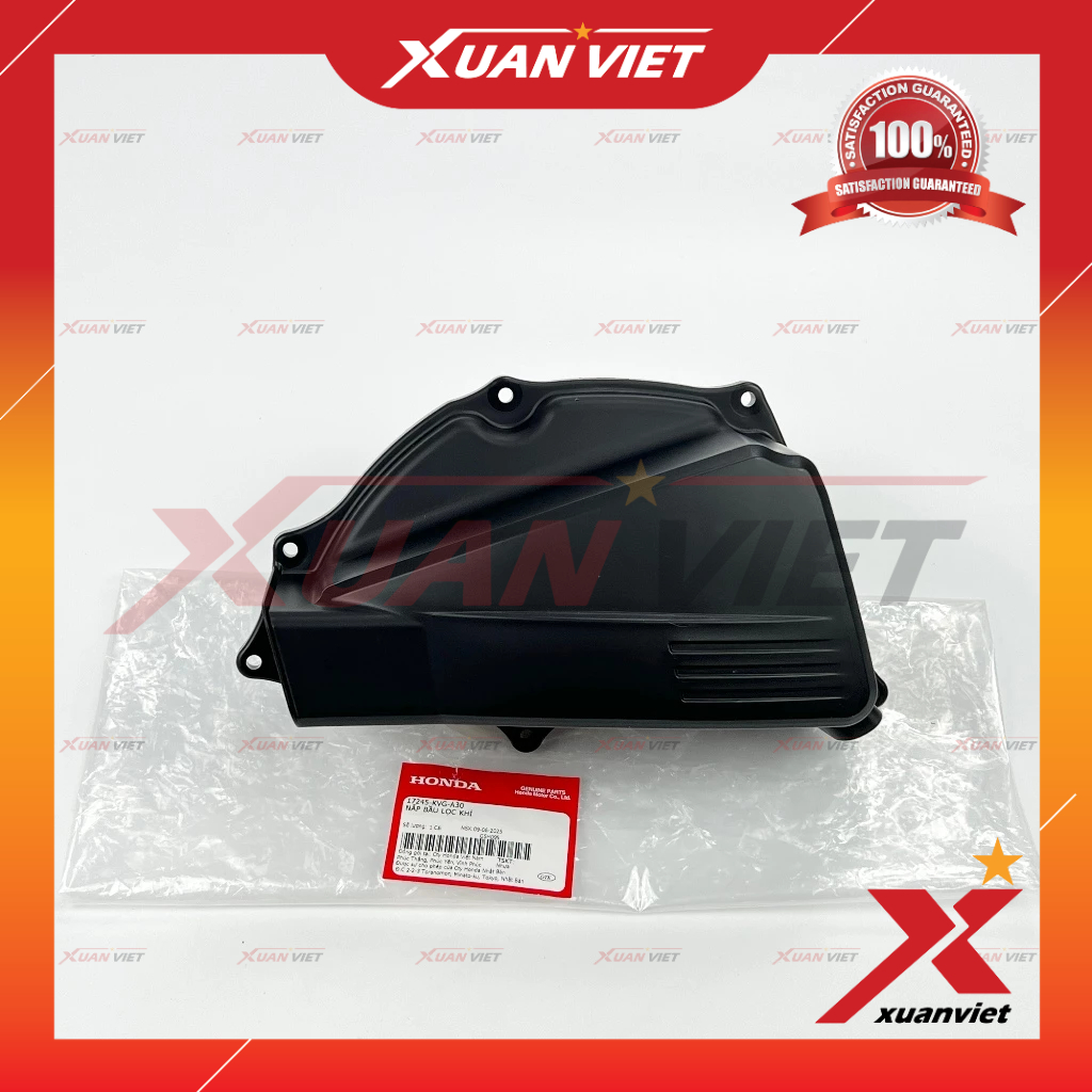 Nắp bầu lọc khí Air Blade 110 bản Fi 2008 2009 2010, Ốp lọc gió Pô e AB 110 Fi phun xăng điện tử - 1