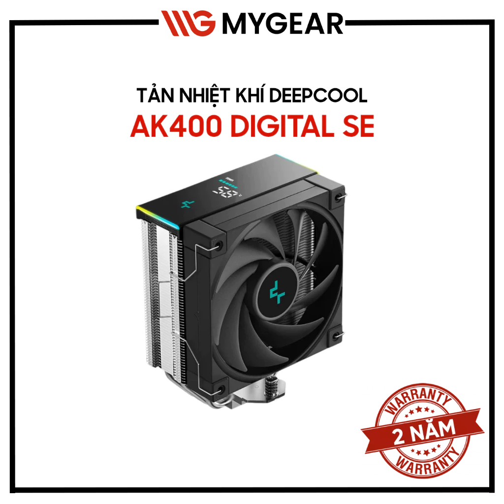 Tản nhiệt Khí DeepCool AK400 DIGITAL SE Black / White