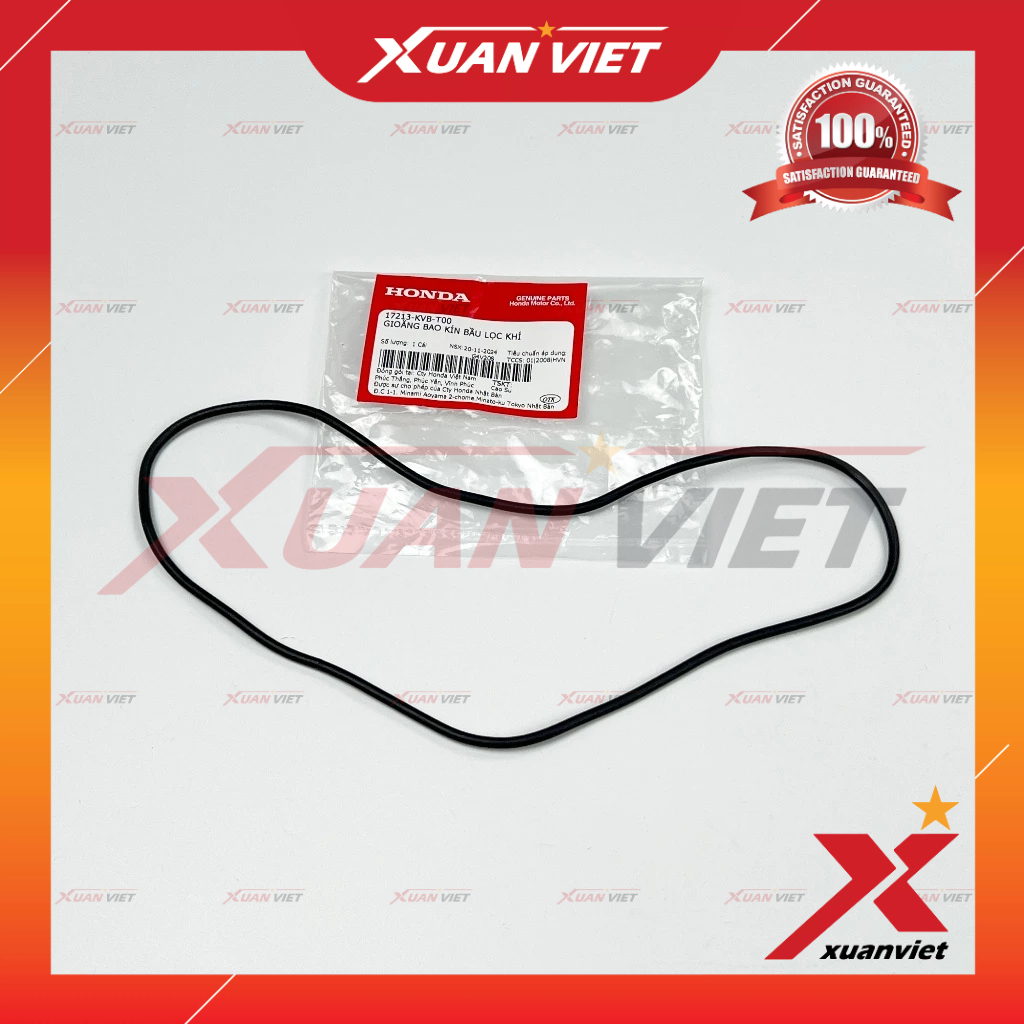 Gioăng bao kín bầu lọc khí AB 110 Fi 2008, AB Đầu Bò 2011 2012, ron lọc gió pô e Air Blade 110 2009 